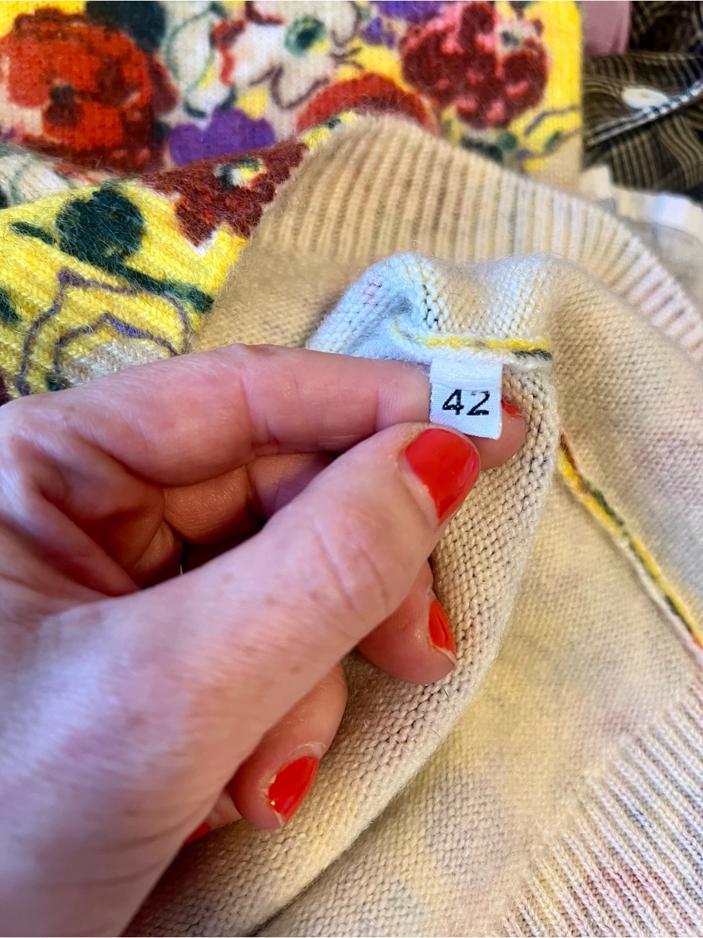 Prada Yellow Floral Pencil Skirt - Picture 4 of 12